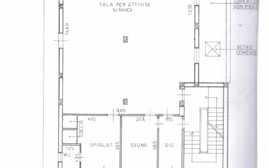 RIF. 0070 CASA ADIBITA A PALESTRA